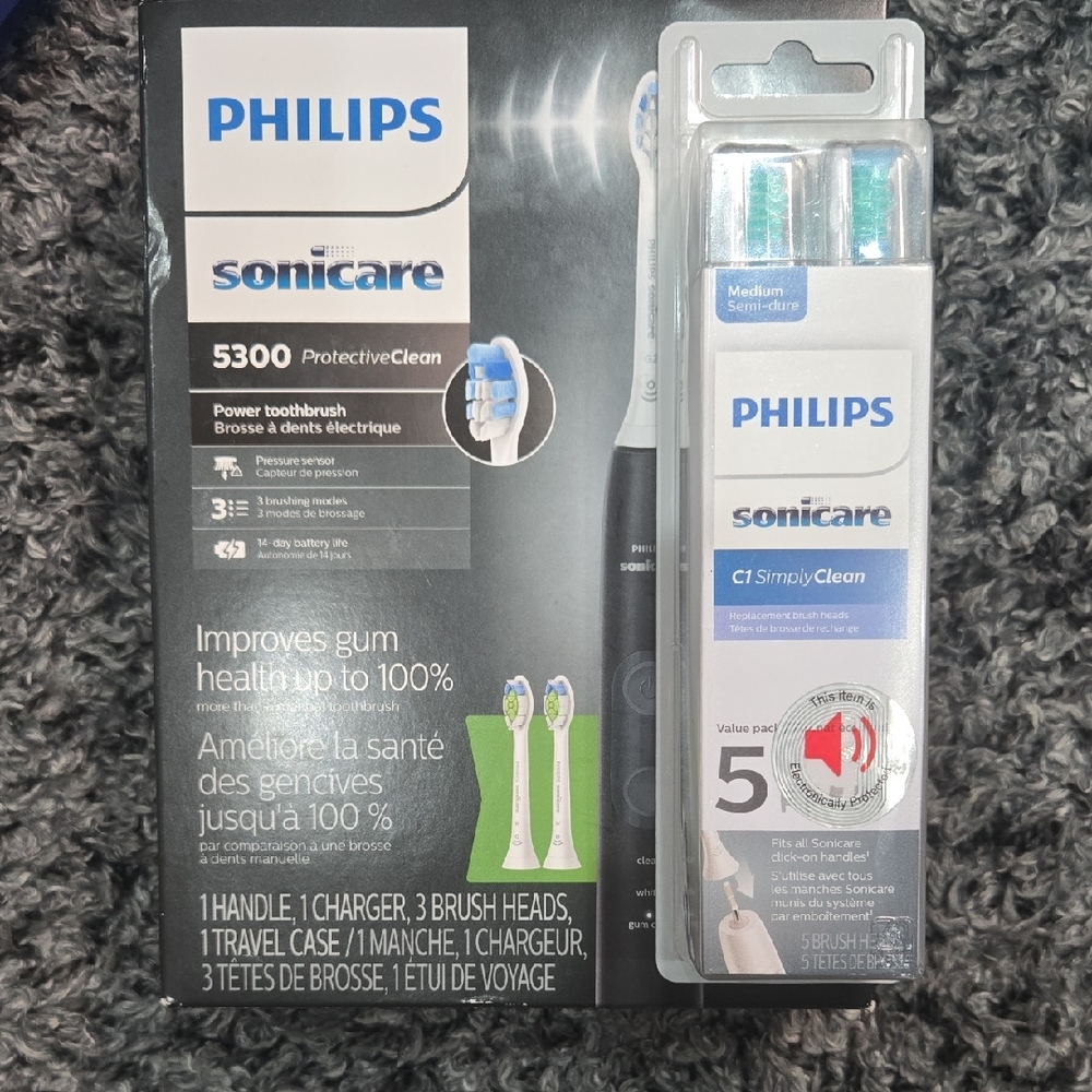Philips Sonicare 5300 Electric Toothbrush Set